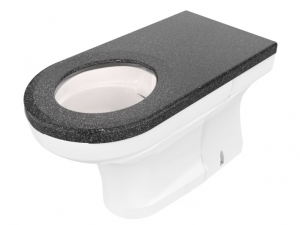 CWC-256 extended disabled back-to-wall WC pan range